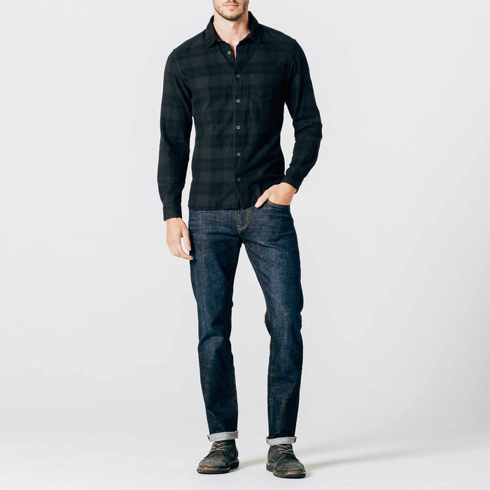 Mens V-Neck Tee - Black