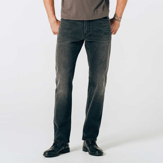 Mens V-Neck Tee - Charcoal