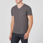 Mens V-Neck Tee - white